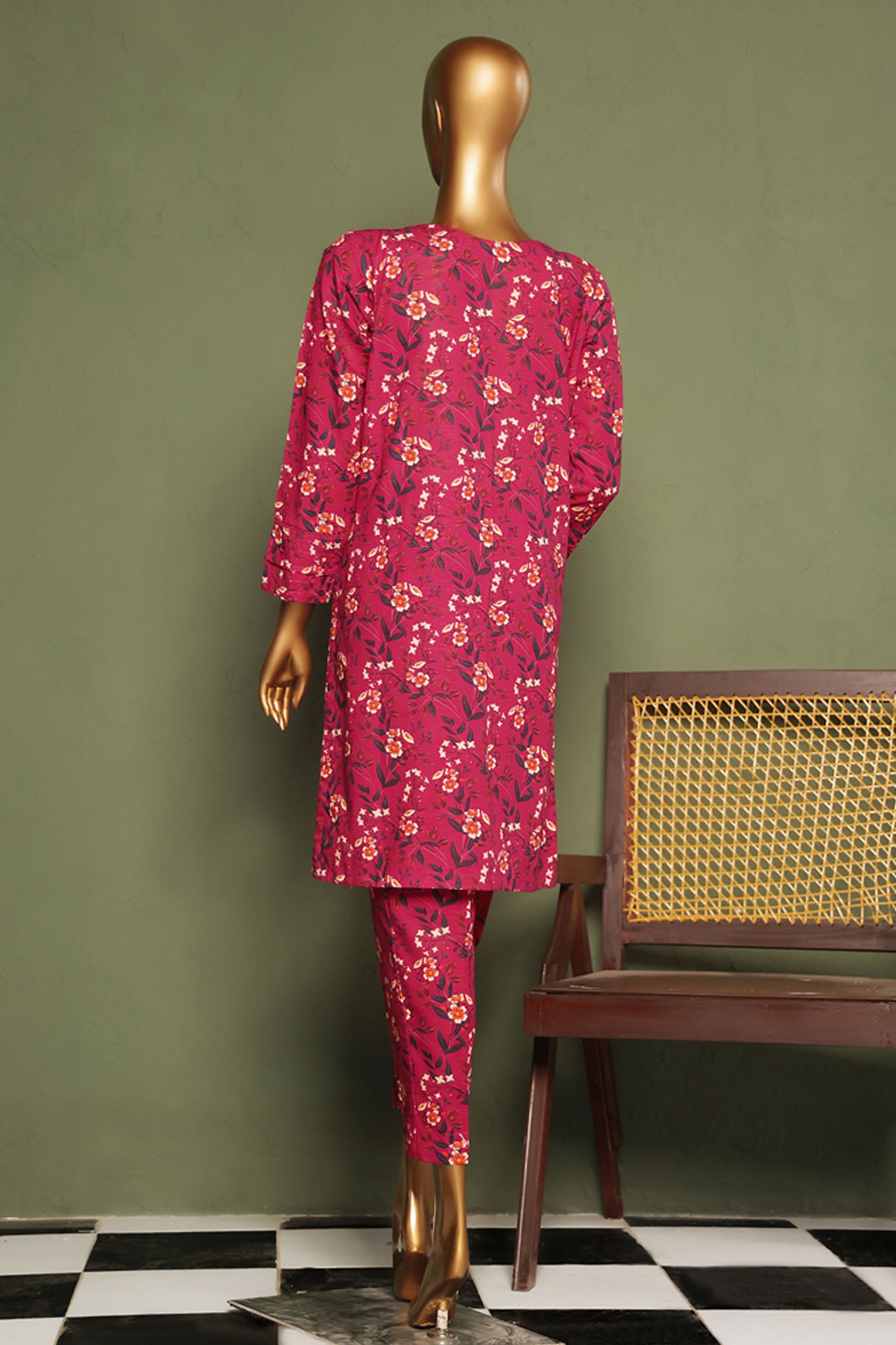 HZ Basics Stitched 2 Piece Co Ords Printed Khaddar Vol-03 Collection'2024-KPC-927