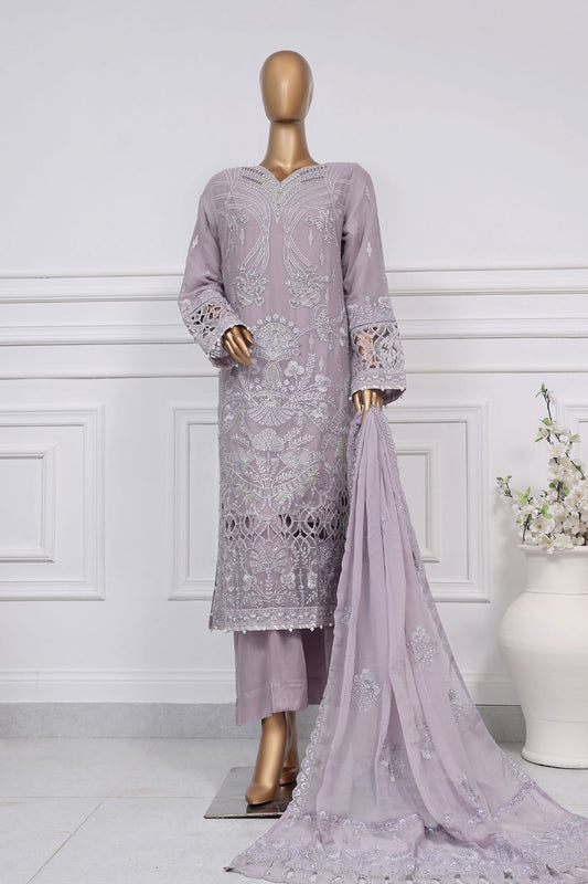 Afsany by Sada Bahar Stitched 3 Piece Luxury Chiffon Vol-12 Collection'2025-KR-2-Grey