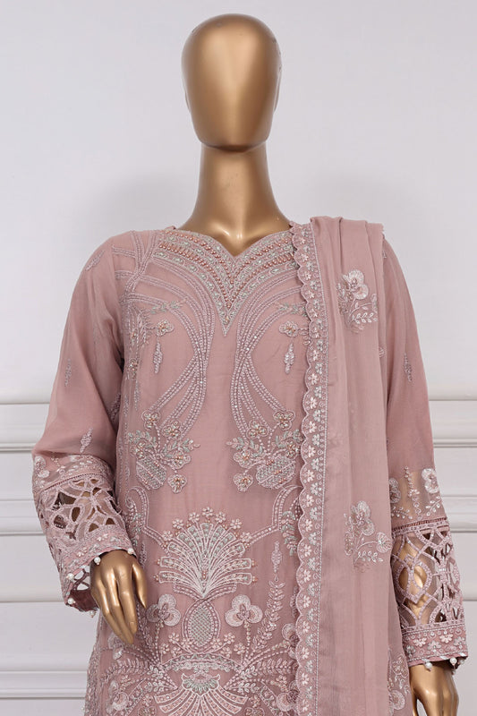 Afsany by Sada Bahar Stitched 3 Piece Luxury Chiffon Vol-12 Collection'2025-KR-2-T.Pink