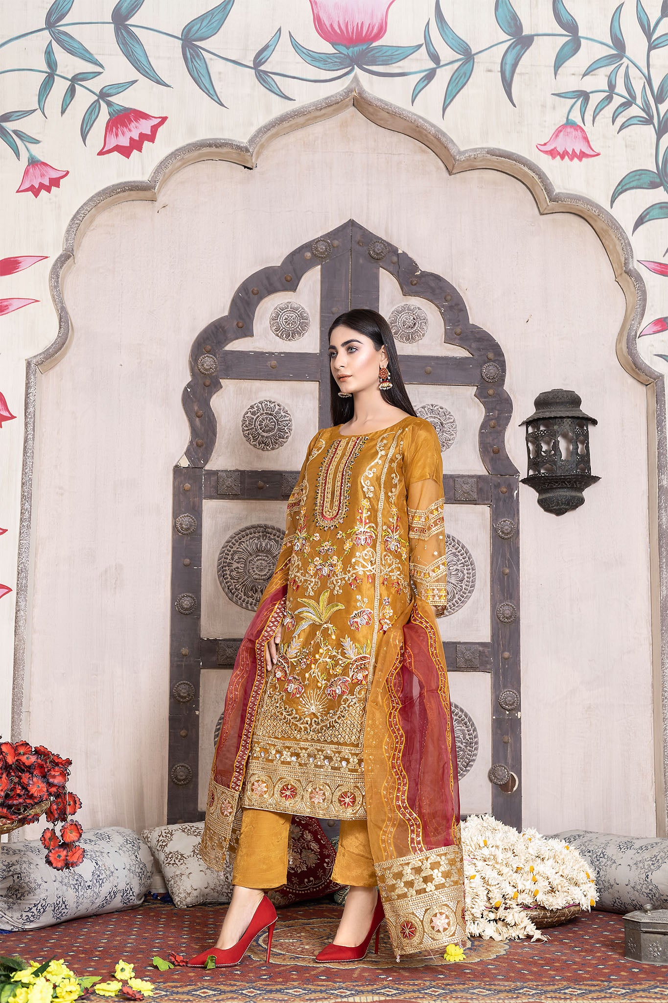 Ketifa Unstitched 3 Piece Festive Wedding Collection'2025-KTH 0305