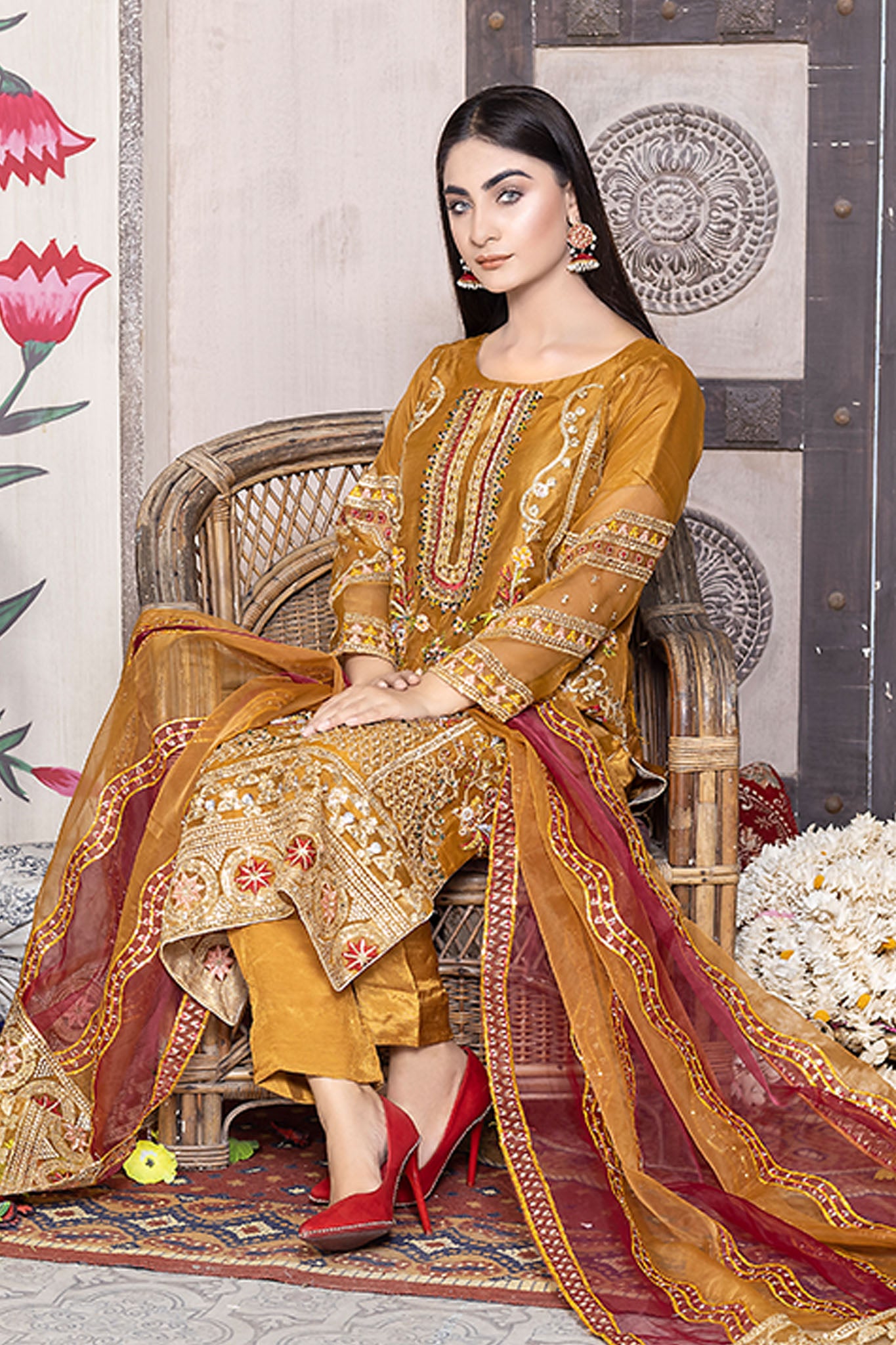 Ketifa Unstitched 3 Piece Festive Wedding Collection'2025-KTH 0305