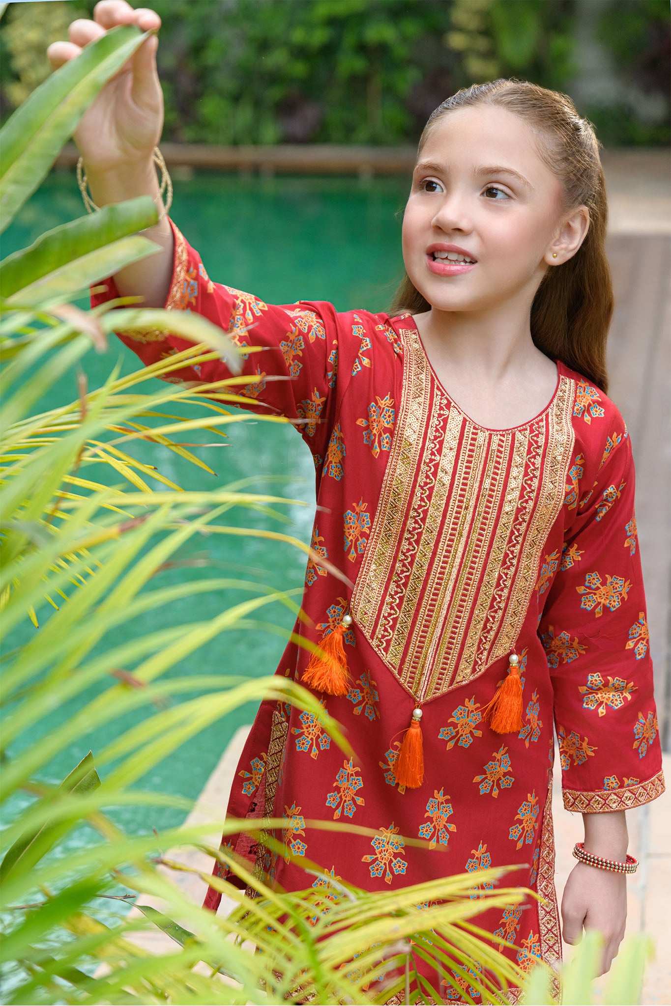Fresh Bird Stitched 2 Piece Festive Kids Collection'2025-Kaur