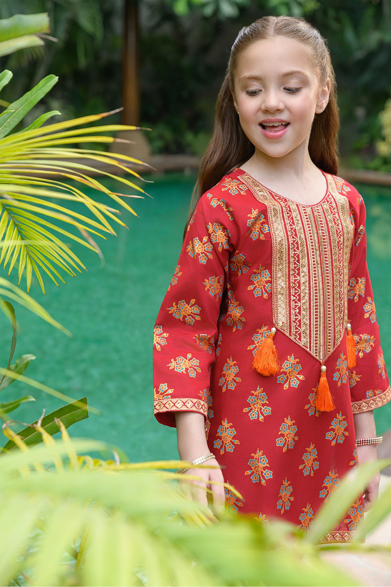 Fresh Bird Stitched 2 Piece Festive Kids Collection'2025-Kaur