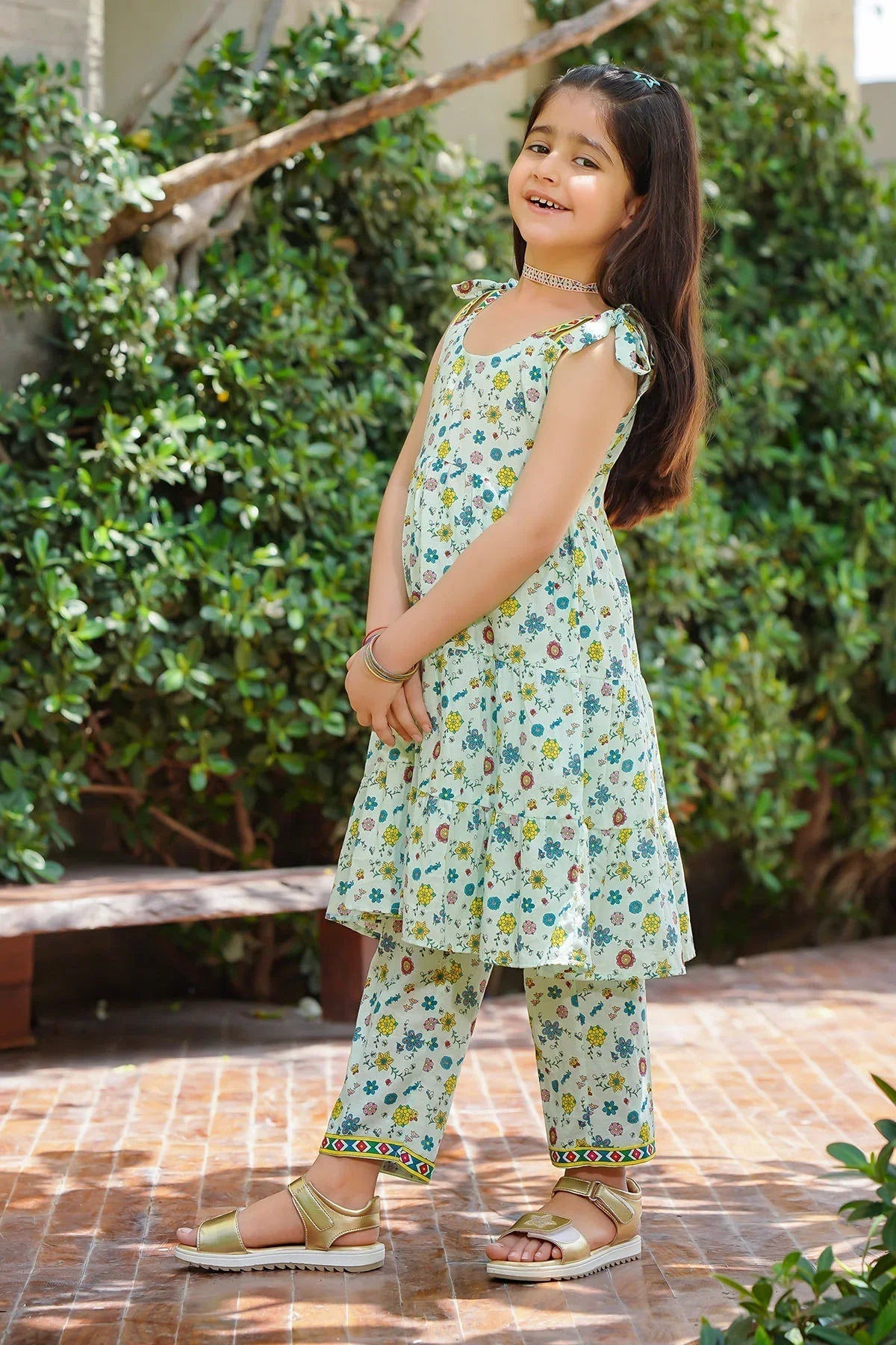 Shop kids digital printed lawn suits in stitched 2 pc cotton collection. Soft, breathable fabric with trendy prints