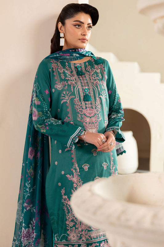 Mashaal by Ramsha Unstitched 3 Piece Luxury Lawn Vol-13 Collection-L-1310