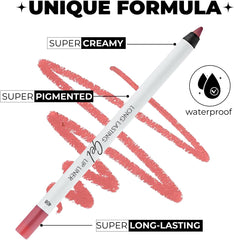 Lamel - Long Lasting Gel Lip Liner 408 Pink Plum