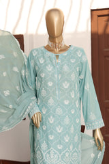 HZ Unstitched 3 Piece Lucknowi Emb Chikankari Collection'2024-LCE-08