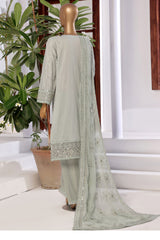 Sada Bahar Lucknowi Stitched 3 Piece Emb Chikankari Lawn Vol-02 Collection'2024-LCK-Pista