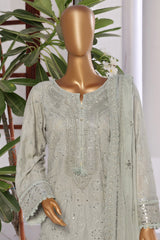 Sada Bahar Lucknowi Stitched 3 Piece Emb Chikankari Lawn Vol-02 Collection'2024-LCK-Pista