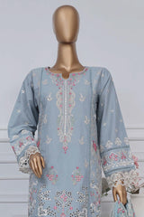 Sada bahar Stitched 3 Piece Luxury Emb Spring Vol-02 Collection-LEL2-MK-29-Grey