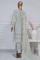 Sada bahar Stitched 3 Piece Luxury Emb Spring Vol-02 Collection-LEL2-MK-30-Mint