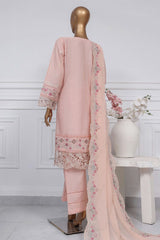 Sada bahar Stitched 3 Piece Luxury Emb Spring Vol-02 Collection-LEL2-MK-30-Pink