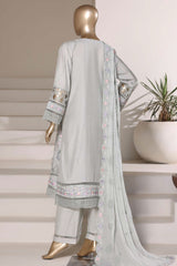 Sada Bahar Stitched 3 Piece Luxury Emb Festive Vol-03 Suit-LEL3-MK-252 Pista