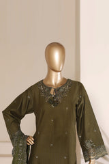 Sada Bahar Stitched 3 Piece Luxury Emb Festive Vol-05 Suit-LEL5-MK-259-GREEN
