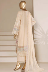 Sada Bahar Stitched 3 Piece Luxury Emb Festive Vol-05 Suit-LEL5-MK-253-SKIN