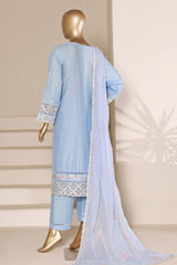 Sada Bahar Stitched 3 Piece Luxury Emb Festive Vol-05 Suit-LEL5-MK-255-FEROZI