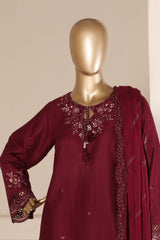 Sada Bahar Stitched 3 Piece Luxury Emb Festive Vol-05 Suit-LEL5-MK-259-FALSA