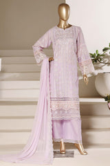 Sada Bahar Stitched 3 Piece Luxury Emb Festive Vol-06 Suit-LEL6-MK-253-LALIC