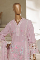 Sada Bahar Stitched 3 Piece Luxury Emb Spring Vol-07 Collection'2025-LEL6-MK-46-Plum
