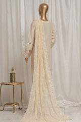 Sada Bahar Stitched 3 Piece Luxury Emb Rod Silk Vol-01 Collection'2024-LEV-02-Cream