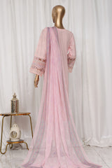 Bin Saeed Stitched 3 Piece Luxury Plain Cotton Vol-03 Collection-LF-1720-Pink