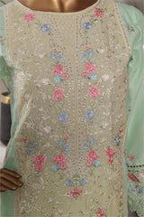 Bin Saeed Stitched 3 Piece Plain Lawn Vol-01 Collection'2025-LF-2277-Pista