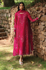 Qlinekari By Qalamkar Unstitched 3 Piece Emb Linen Collection'2024-LM-13-Tara