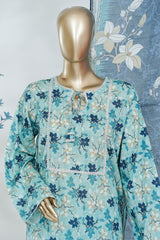 Bin Saeed Stitched 3 Piece Luxury Printed Lawn Vol-05 Suit-LSM-2834-FEROZI