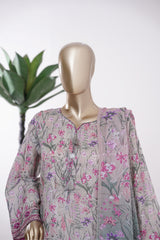 Bin Saeed Stitched 3 Piece Exclusive Printed Lawn Vol-09 Suit-LSM-2911-Skin