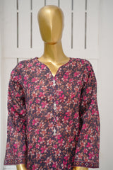 Bin Saeed Stitched 3 Piece Exclusive Printed Lawn Vol-11 Suit-LSM-3108-Purple