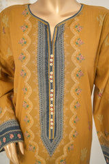 Bin Saeed Stitched 3 Piece Exclusive Printed Lawn Vol-11 Suit-LSM-3146 MUSTARD