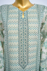 Bin Saeed Stitched 3 Piece Exclusive Printed Lawn Vol-12 Suit-LSM-3174-PISTA