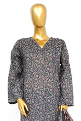 Bin Saeed Stitched 3 Piece Exclusive Printed Lawn Vol-14 Suit-LSM-3264-BLUE