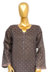 Bin Saeed Stitched 3 Piece Exclusive Printed Lawn Vol-14 Suit-LSM-3268-GREY
