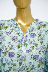 Bin Saeed Stitched 3 Piece Exclusive Printed Lawn Vol-15 Suit-LSM-3309-FEROZI