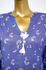 Bin Saeed Stitched 3 Piece Exclusive Printed Lawn Vol-15 Suit-LSM-3311-PURPLE