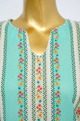 Bin Saeed Stitched 3 Piece Exclusive Printed Lawn Vol-15 Suit-LSM-3312-GREEN