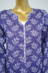 Bin Saeed Stitched 3 Piece Exclusive Printed Lawn Vol-16 Suit-LSM-3359-PURPLE