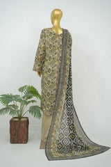 Bin Saeed Stitched 3 Piece Exclusive Printed Lawn Vol-16 Suit-LSM-3363-SKIN