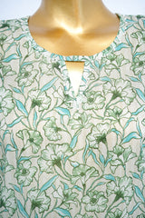Bin Saeed Stitched 3 Piece Exclusive Printed Lawn Vol-17 Suit-LSM-3430-PISTA