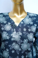Bin Saeed Stitched 3 Piece Exclusive Printed Lawn Vol-18 Suit-LSM-3459-ZINK