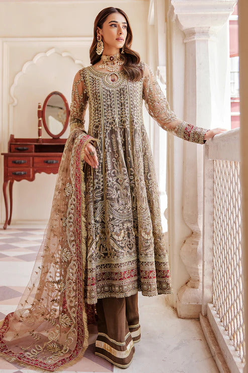 Emaan Adeel Unstitched 3 Piece Luxe Chiffon Collection'2023-LX-02