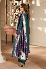 Justuju By Inara Stitched 3 Piece Winter Collection'2026-LAILA DR-01