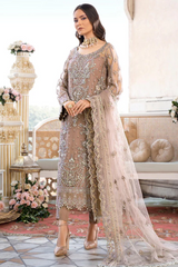 Meeral Stitched 3 Piece Luxury Formals Pret Collection'2025-Meeral - Mahjabeen - MB-04 - Meeral Luxe