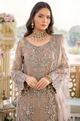 Meeral Stitched 3 Piece Luxury Formals Pret Collection'2025-Meeral - Mahjabeen - MB-04 - Meeral Luxe