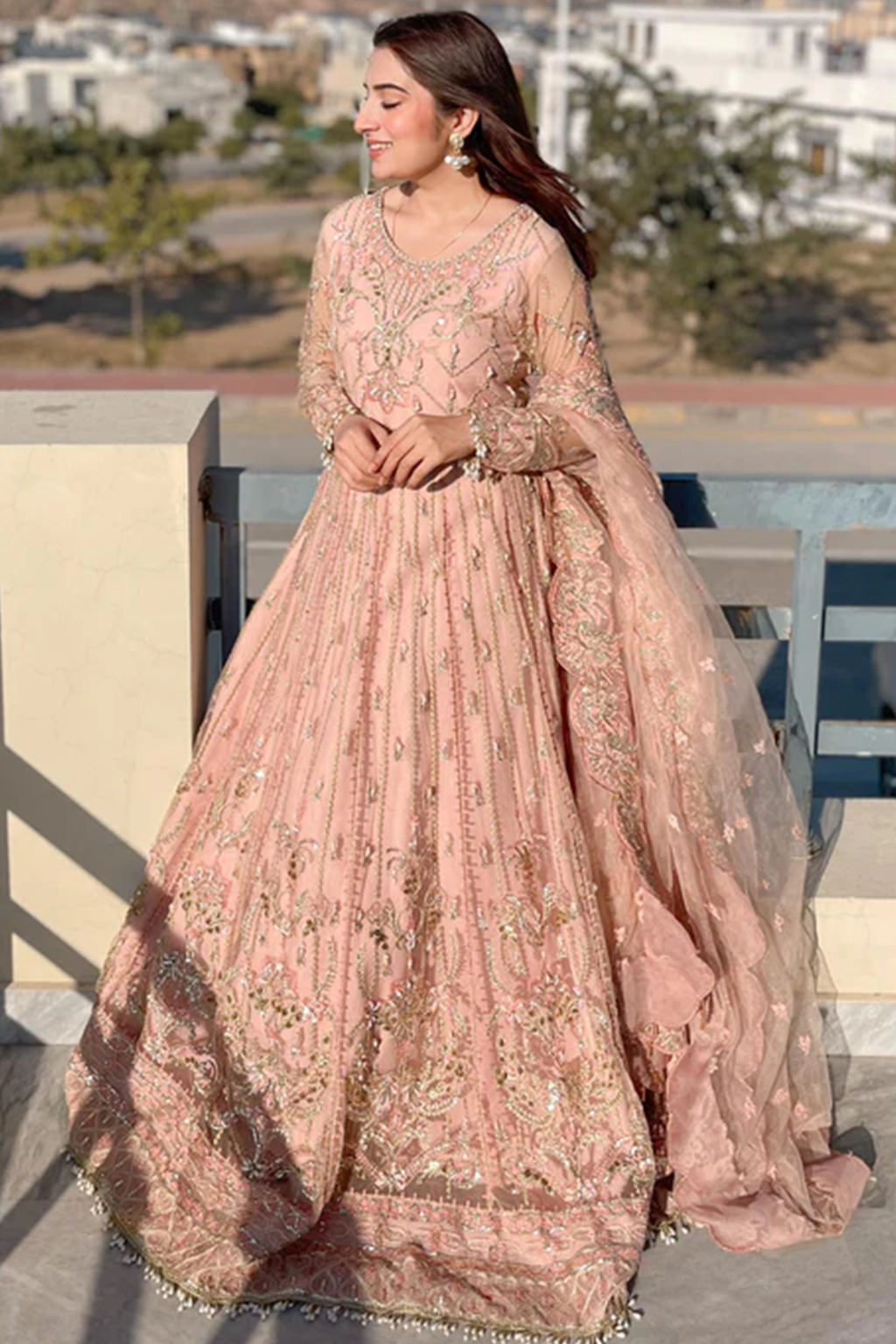 Meeral Stitched 3 Piece Luxury Formals Pret Collection'2025-Meeral - ML-LUX22V2-5 Dilara - Meeral Luxe