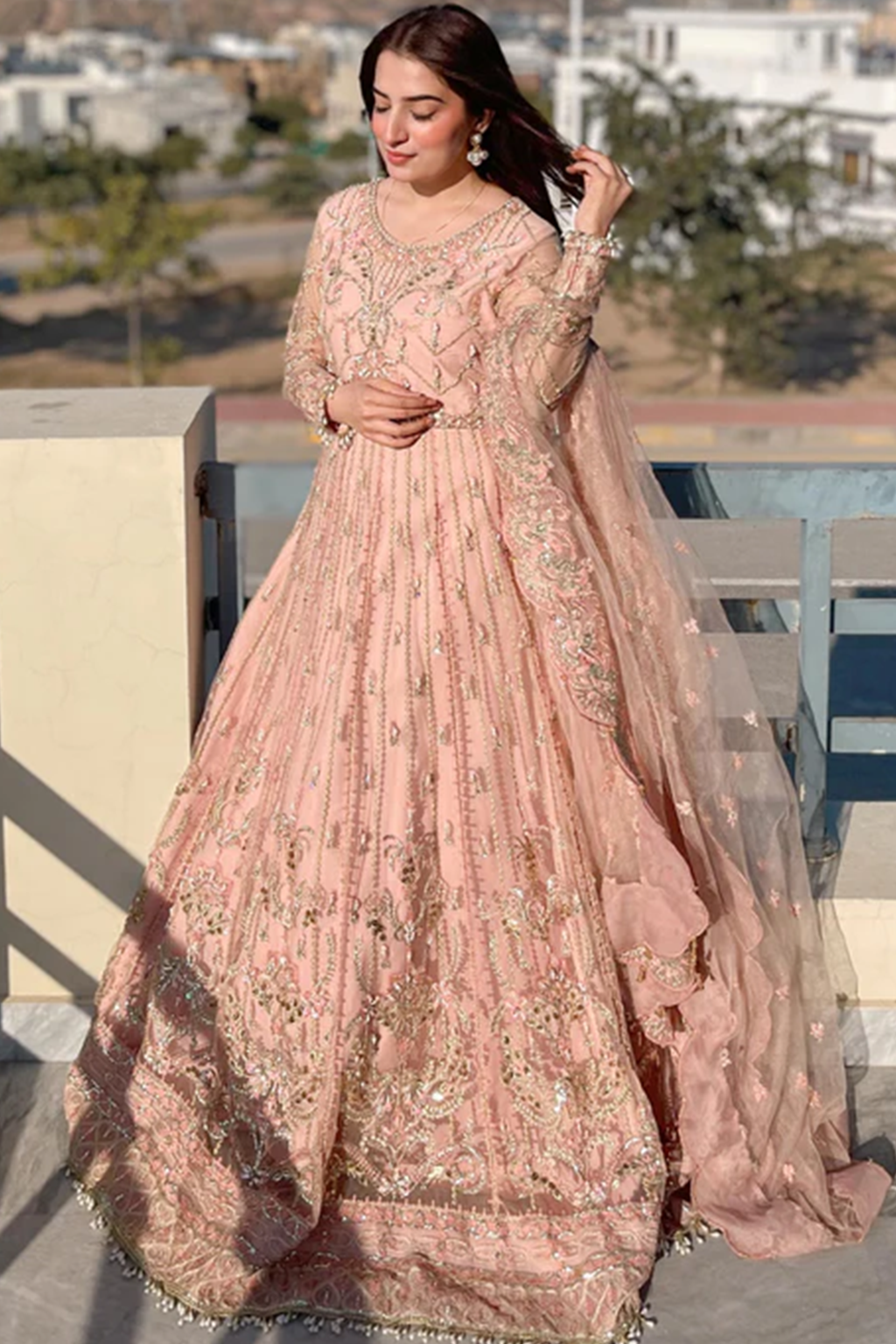 Meeral Stitched 3 Piece Luxury Formals Pret Collection'2025-Meeral - ML-LUX22V2-5 Dilara - Meeral Luxe