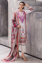 Azalea By Roheenaz Unstitched 3 Piece Printed Lawn Collection'2024-RNZ-01-A-Marigold Meadows