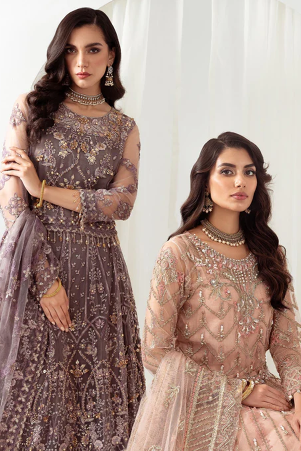 Meeral Stitched 3 Piece Luxury Formals Pret Collection'2025-Meeral - ML-LUX22V2-5 Dilara - Meeral Luxe