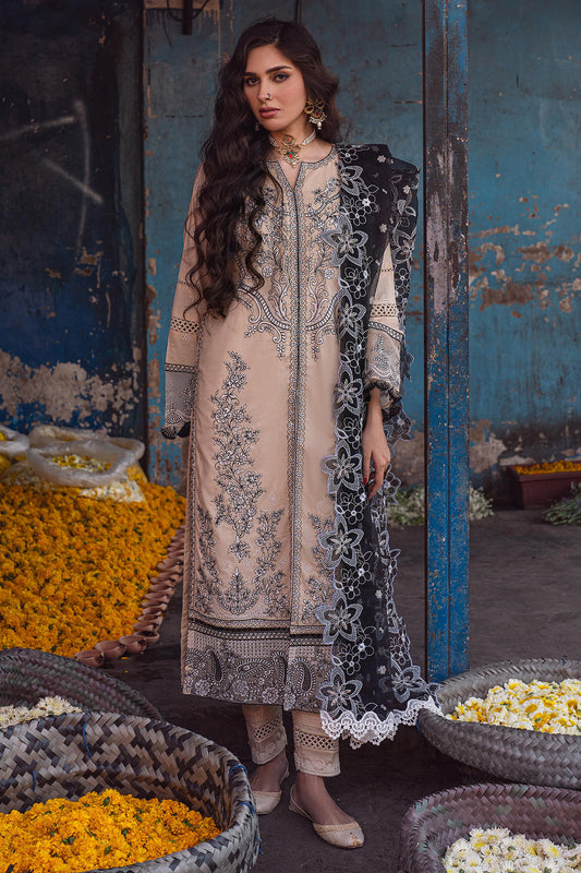 Sahakari By Sahane Unstitched 3 Piece Luxury Lawn Collection'2024-CT-10009-Ghazal